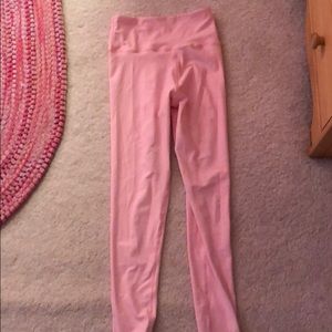 NEU Apparel baby pink leggings